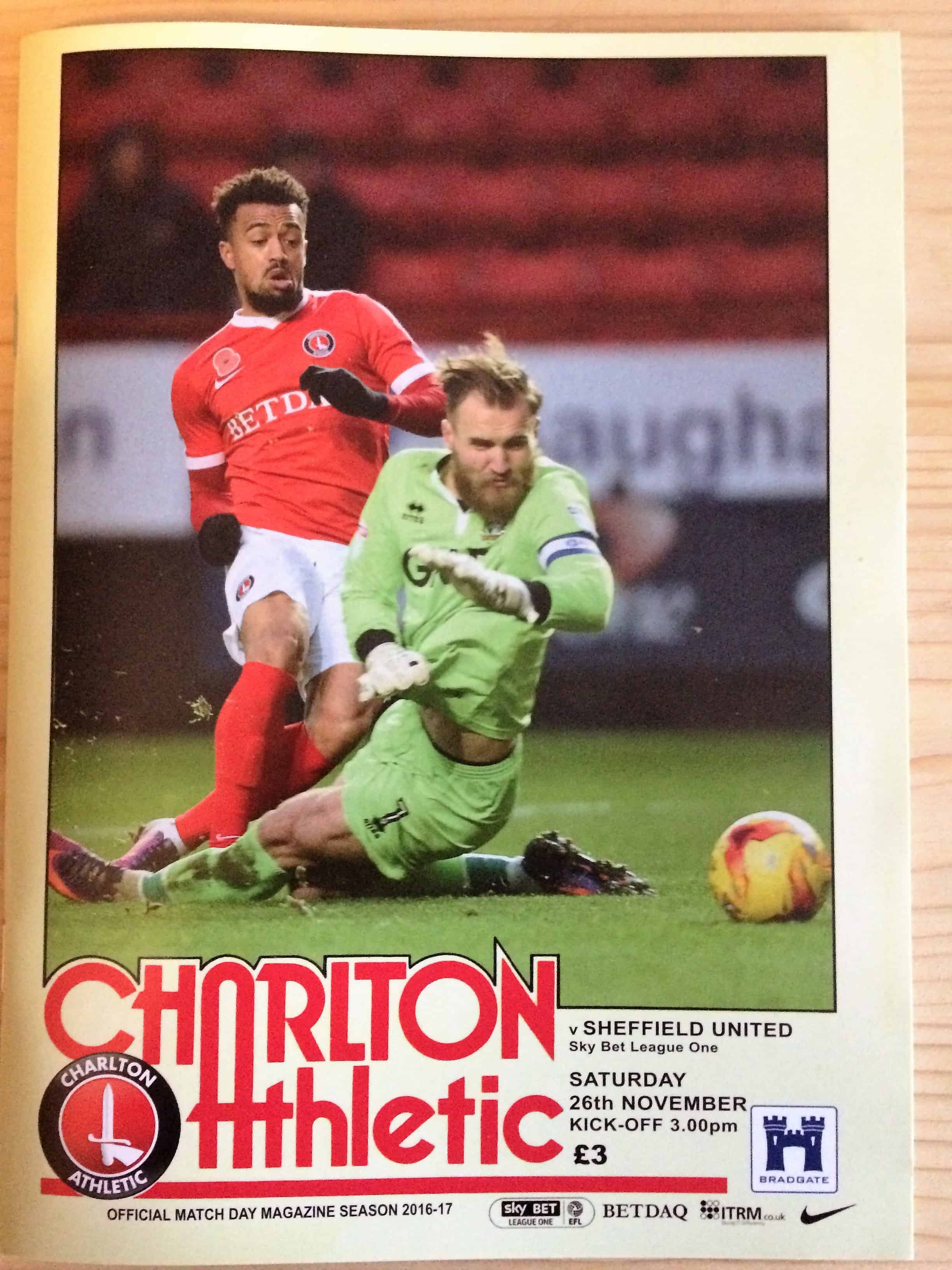 Charlton Athletic FC v Sheffield United FC